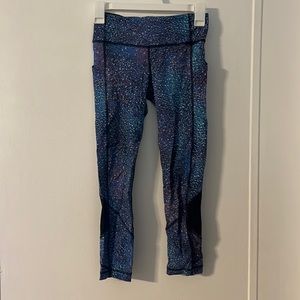 Colorful capri lululemon leggings